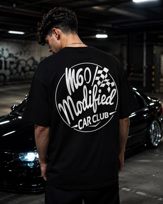 NEW Short Sleeved Heavy Cotton Black Tee
