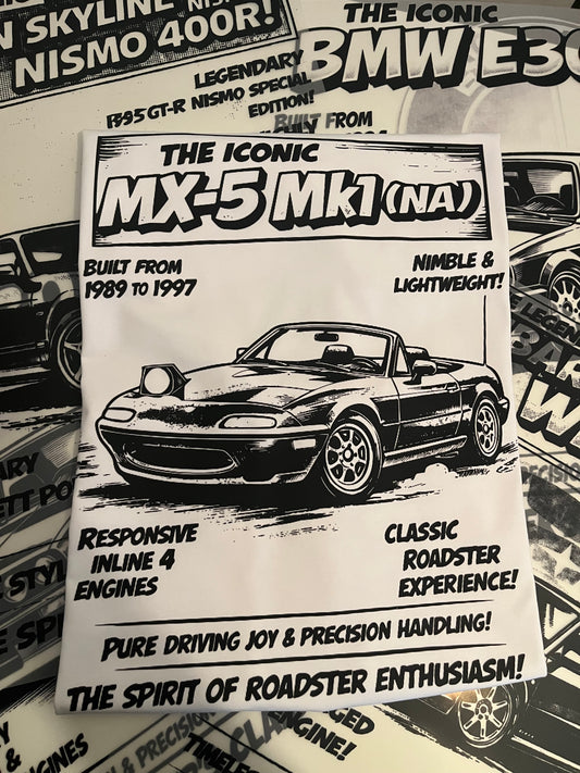 Iconic Comic Tee MX-5