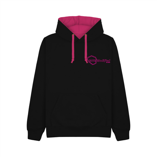 Premium Hoodie Black/Pink