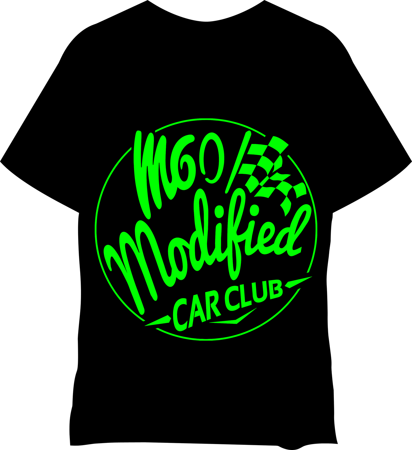 NEW Short Sleeved Heavy Cotton Black Tee