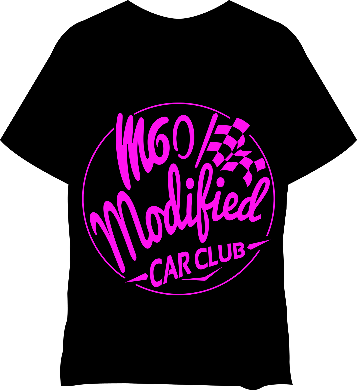 NEW Short Sleeved Heavy Cotton Black Tee