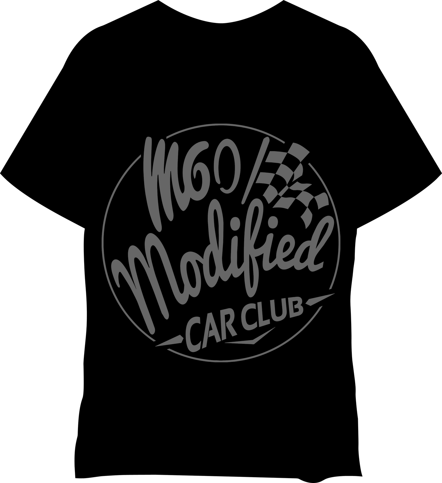 NEW Short Sleeved Heavy Cotton Black Tee